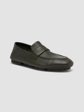 C-SIDE 001 - Green Leather Loafers