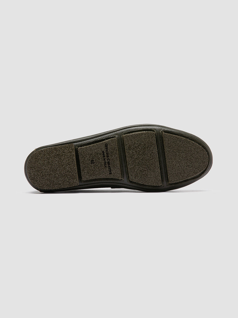 C-SIDE 001 - Green Leather Loafers
