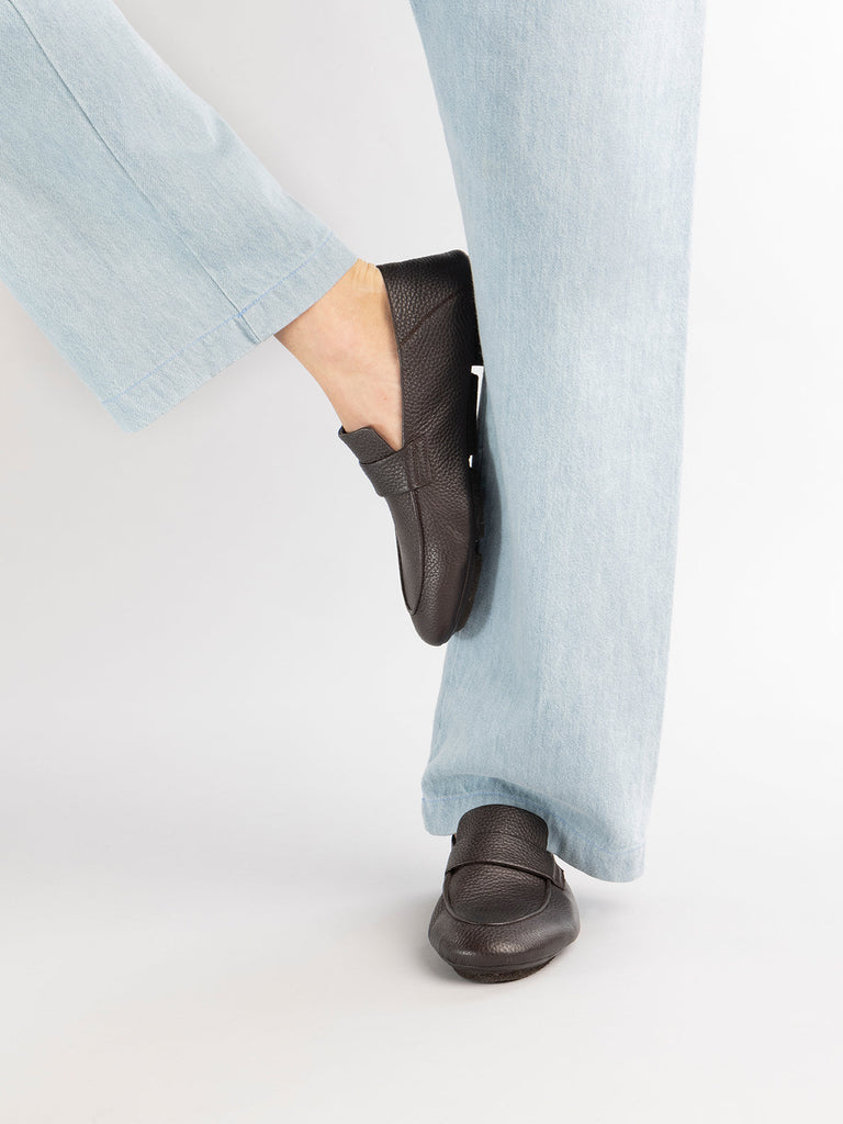 C-SIDE 001 - Green Leather Loafers