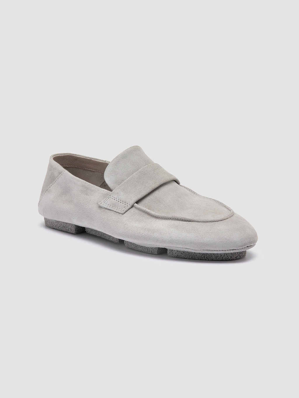 C-SIDE 101 - Grey Suede Loafers