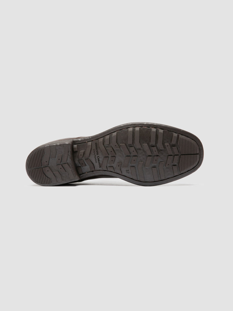CALIXTE 003 - Oxford in Pelle Marrone