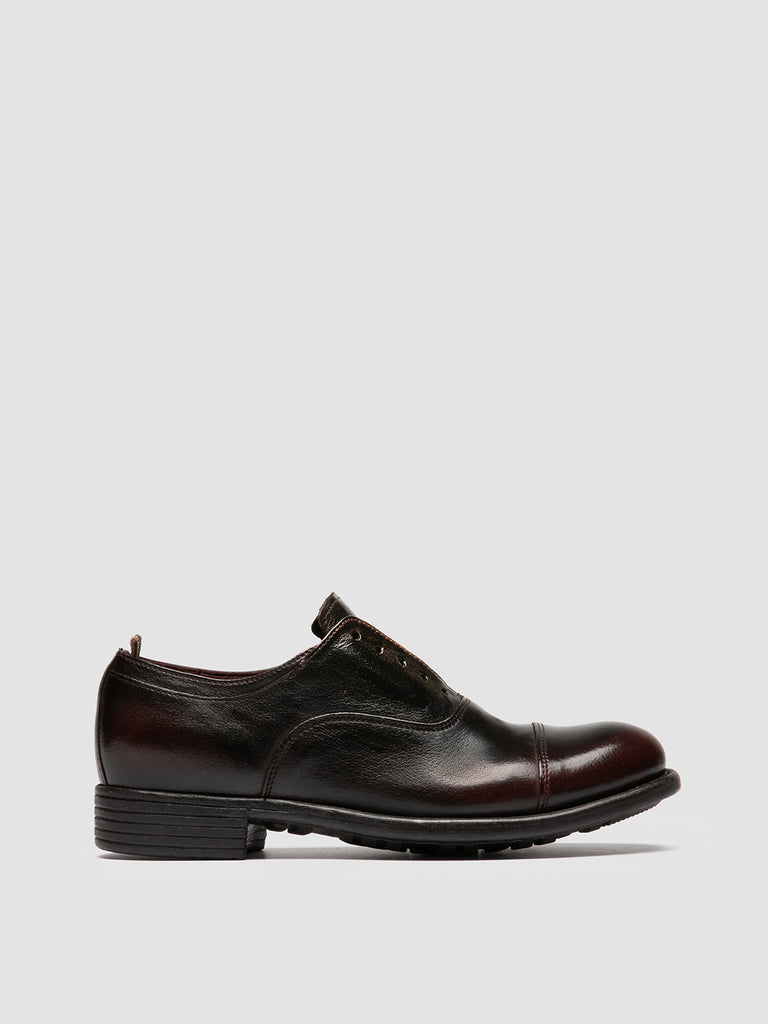 CALIXTE 003 - Oxford in Pelle Marrone