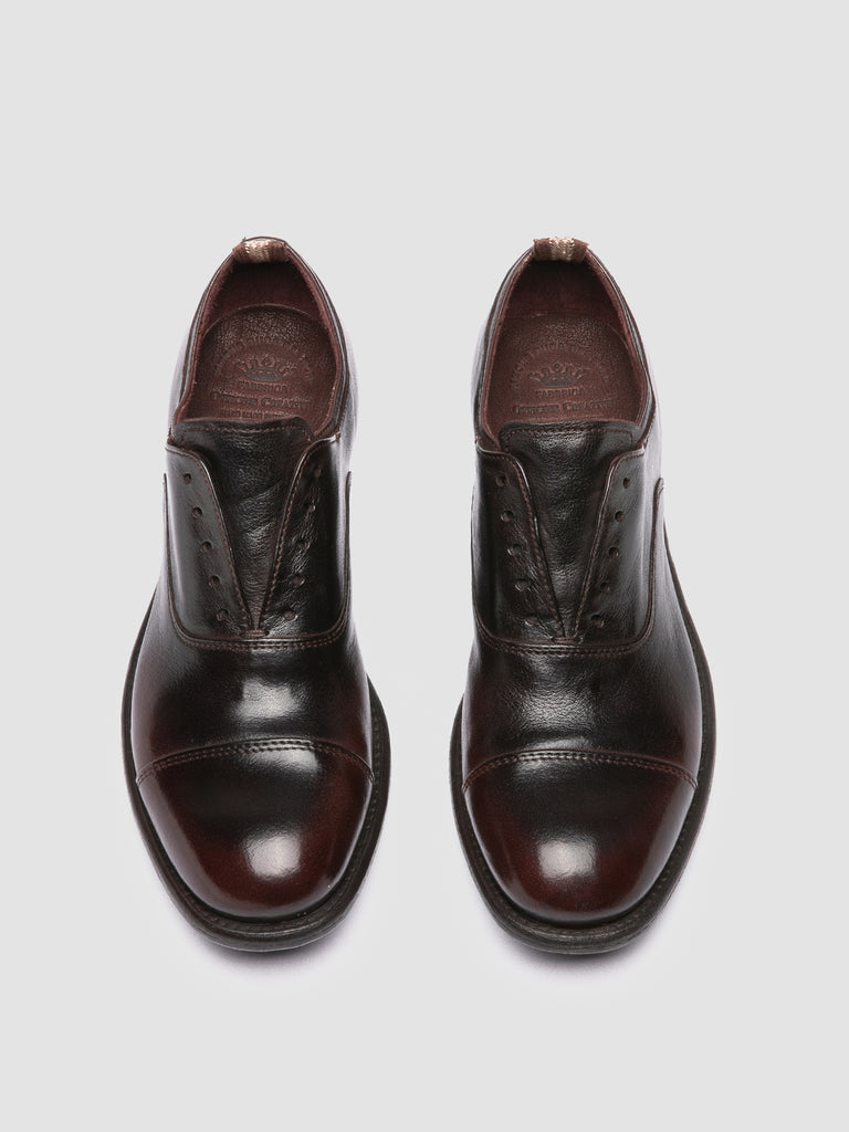 CALIXTE 003 - Oxford in Pelle Marrone