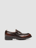 CALIXTE 020 - Mocassini Penny in Pelle Marrone