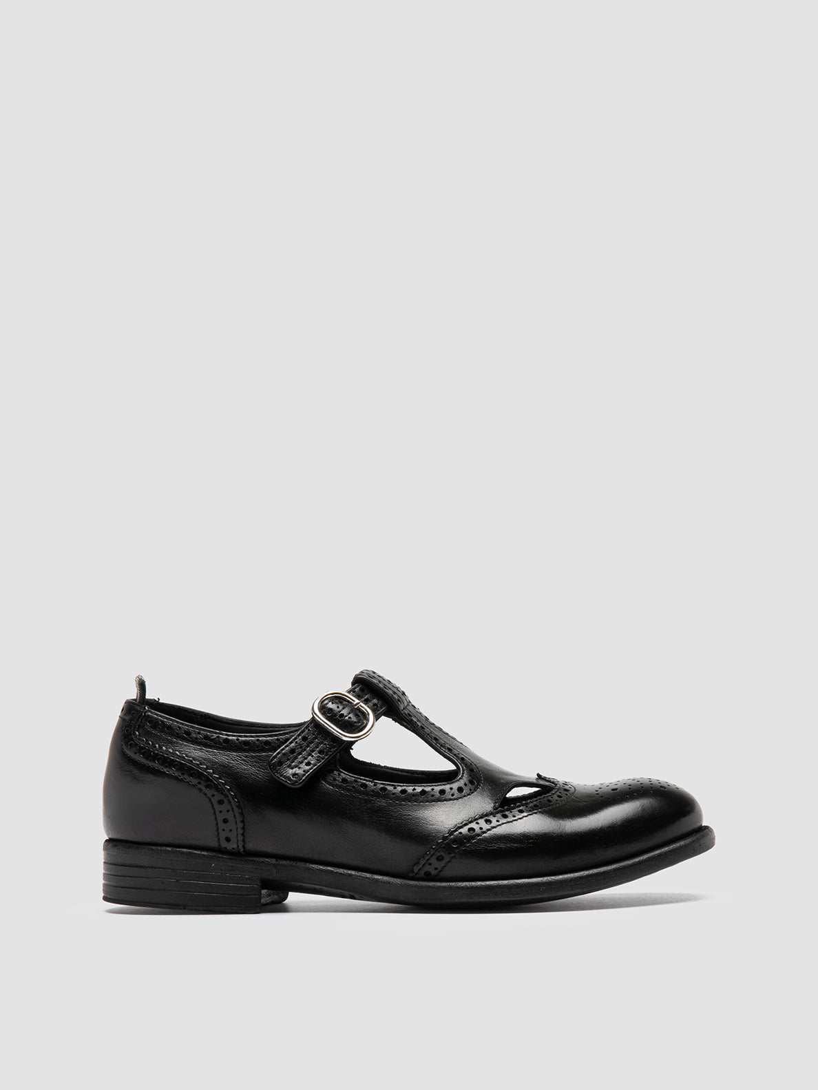 Officine Creative CALIXTE 066 Black Leather Maryjane Loafers