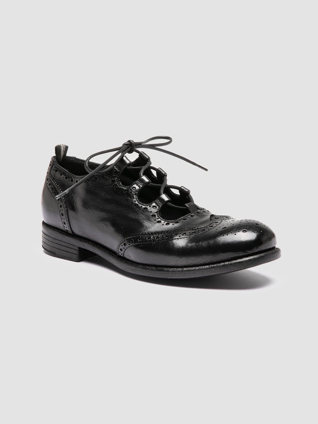 CALIXTE 079 - Oxford in Pelle Nera