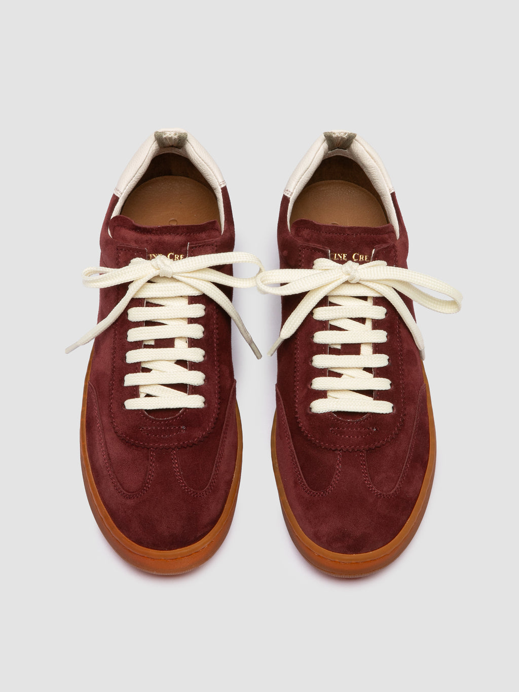 CHANCE 101 - Sneaker Basse in Camoscio e Pelle Bordeaux