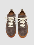 CHANCE 101 - Sneaker Basse in Camoscio e Pelle Tortora