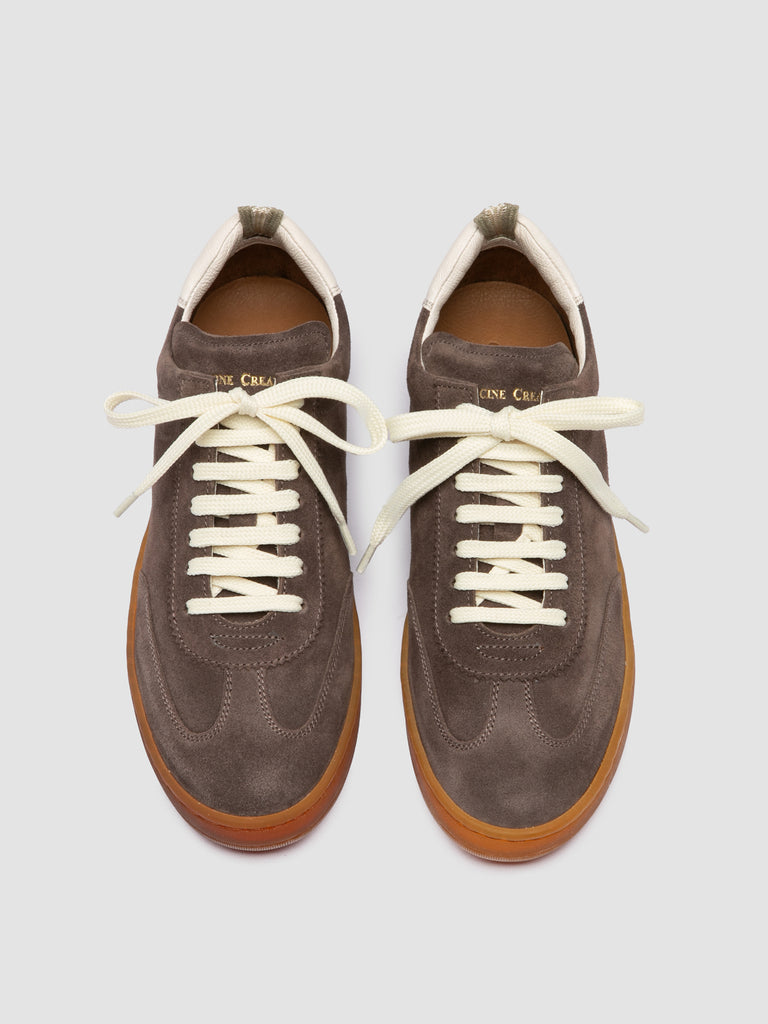 CHANCE 101 - Sneaker Basse in Camoscio e Pelle Tortora