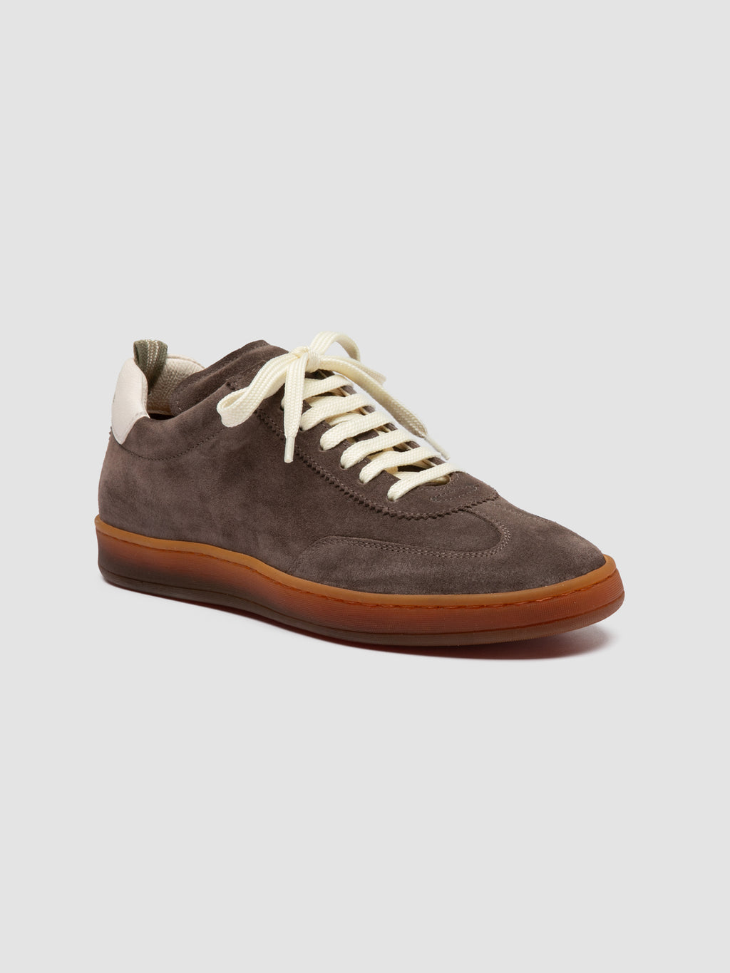 CHANCE 101 - Sneaker Basse in Camoscio e Pelle Tortora