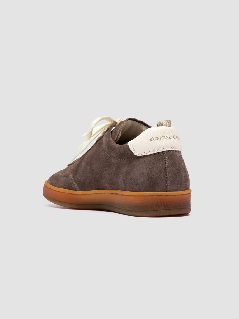 CHANCE 101 - Sneaker Basse in Camoscio e Pelle Tortora