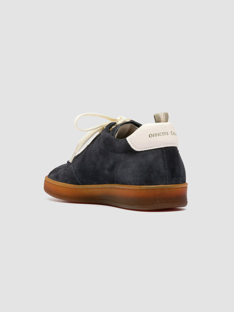 CHANCE 101 - Sneaker Basse in Camoscio e Pelle Blu