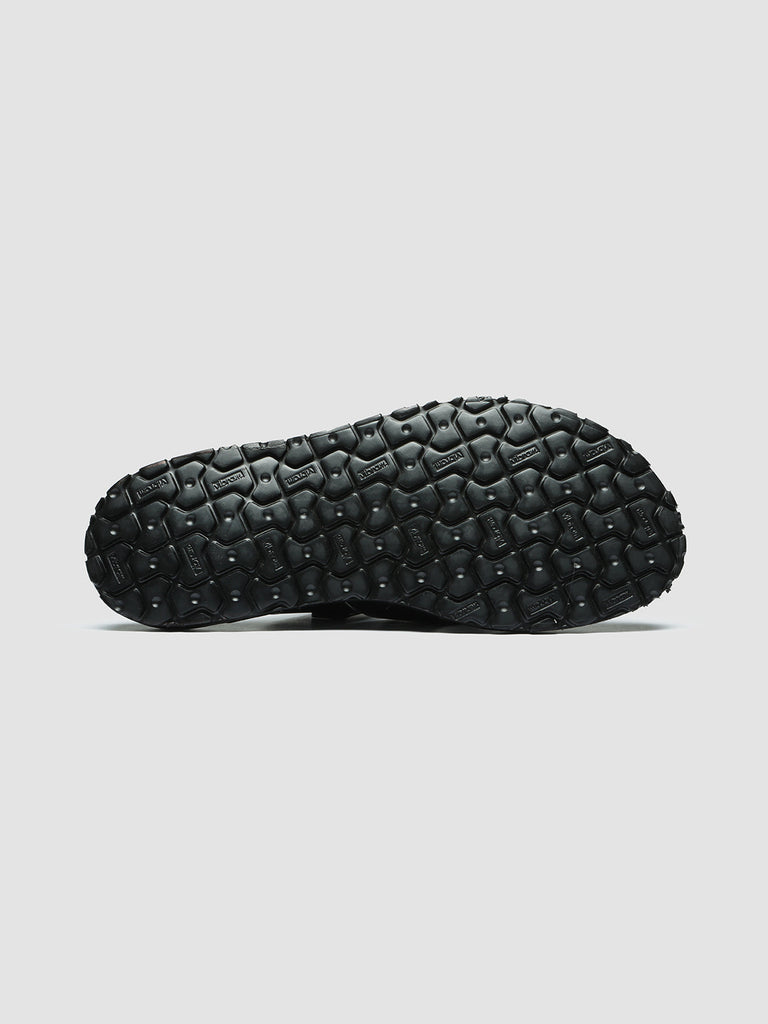 CHIOS 008 - Black Leather Sandals