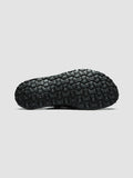 CHIOS 009 - Black Leather Slide Sandals