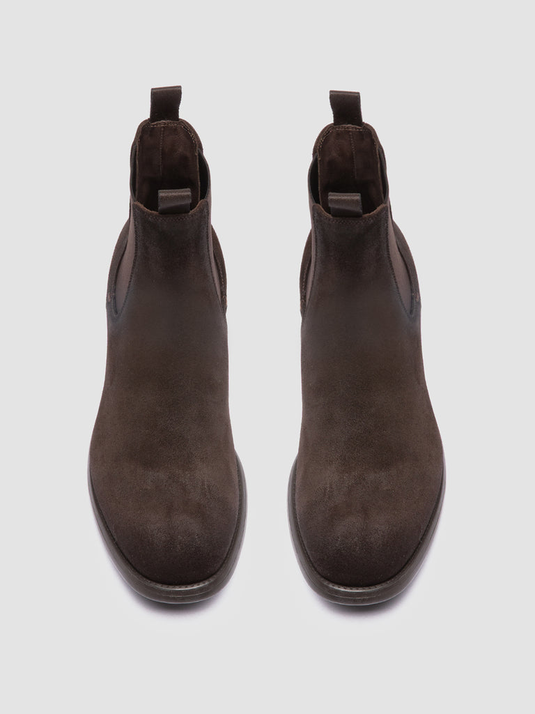 CHRONICLE 002 - Brown Suede Chelsea Boots