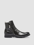 CHRONICLE 042 - Grey Leather Ankle Boots