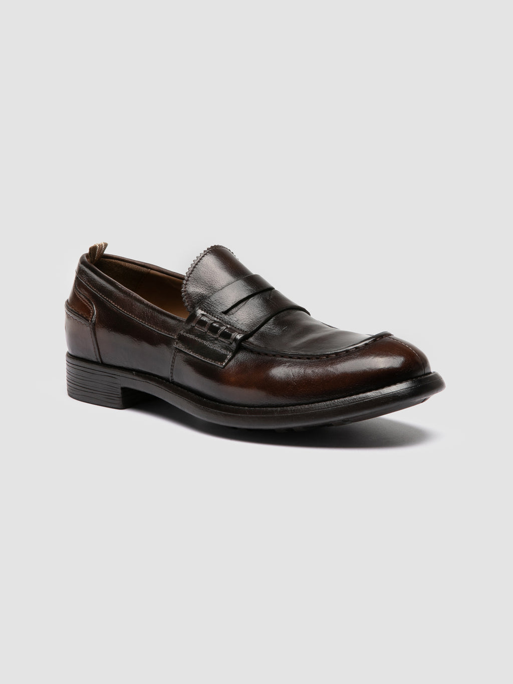 CHRONICLE 056 - Mocassini Penny in Pelle Marrone