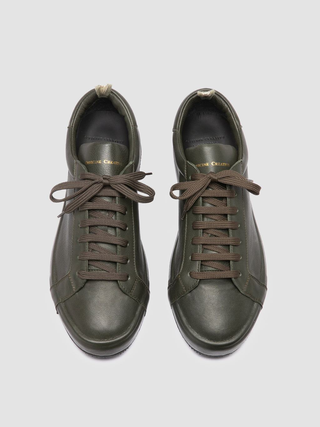 CORE 001 - Green Leather Sneakers Men Officine Creative - 2