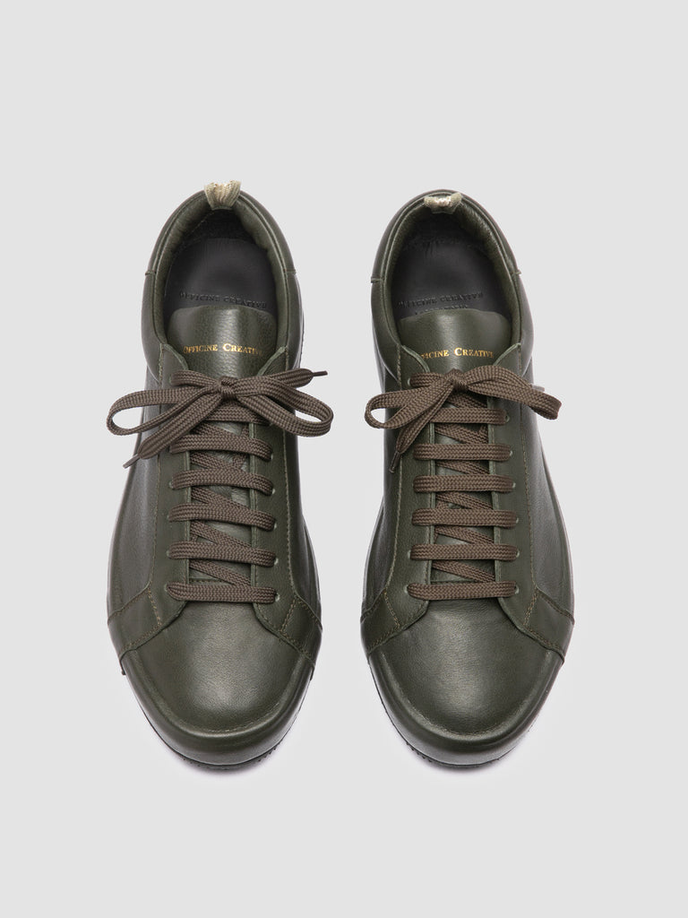 CORE 001 - Sneakers in Pelle Verde