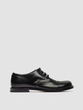 GEMSTONE 001 - Scarpe Derby in Pelle Nera - thumb image 1,side view