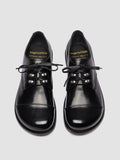 GEMSTONE 001 - Scarpe Derby in Pelle Nera - thumb image 2,side view