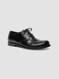GEMSTONE 001 - Scarpe Derby in Pelle Nera - thumb image 3,side view