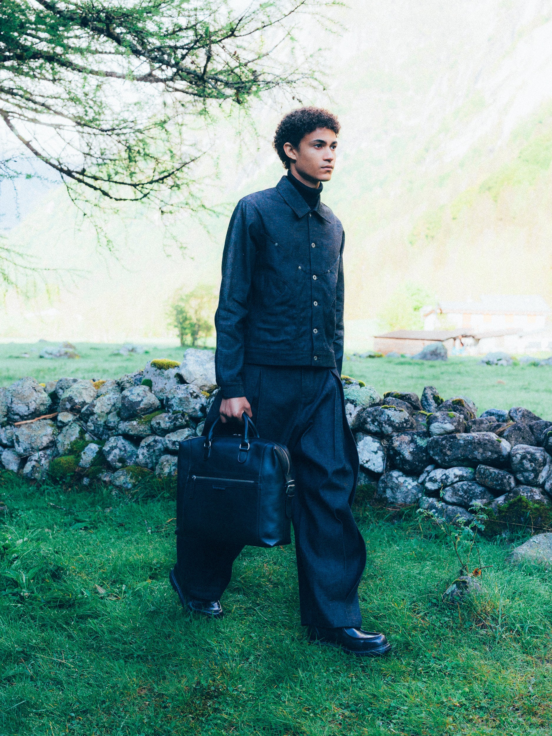 Officine Creative - Women's leather black lace-up boots