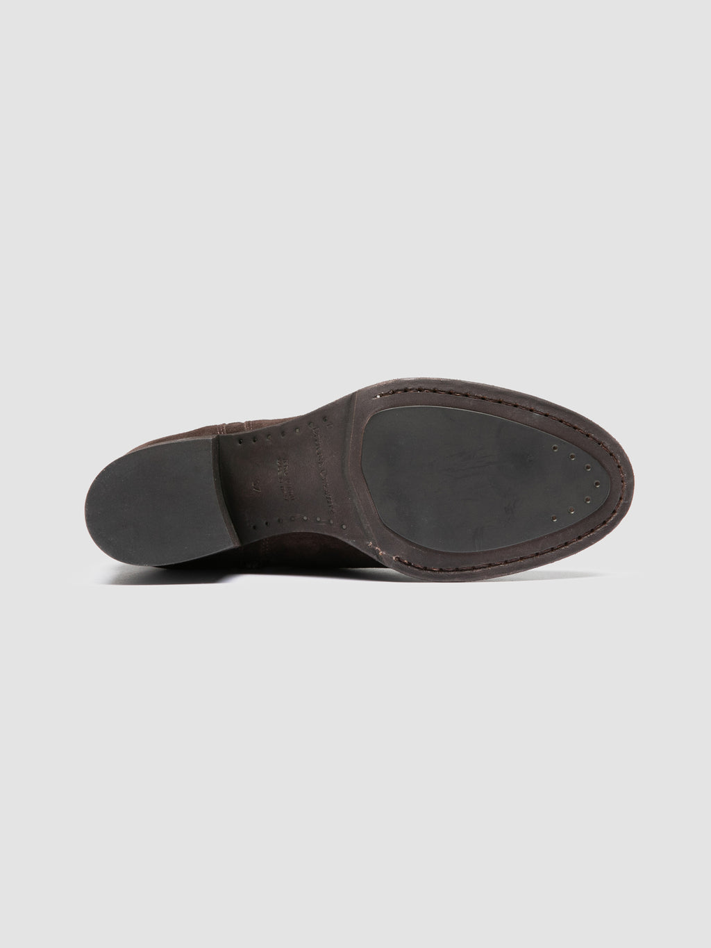 DENNER 103 - Stivaletti in Pelle Scamosciata Marrone