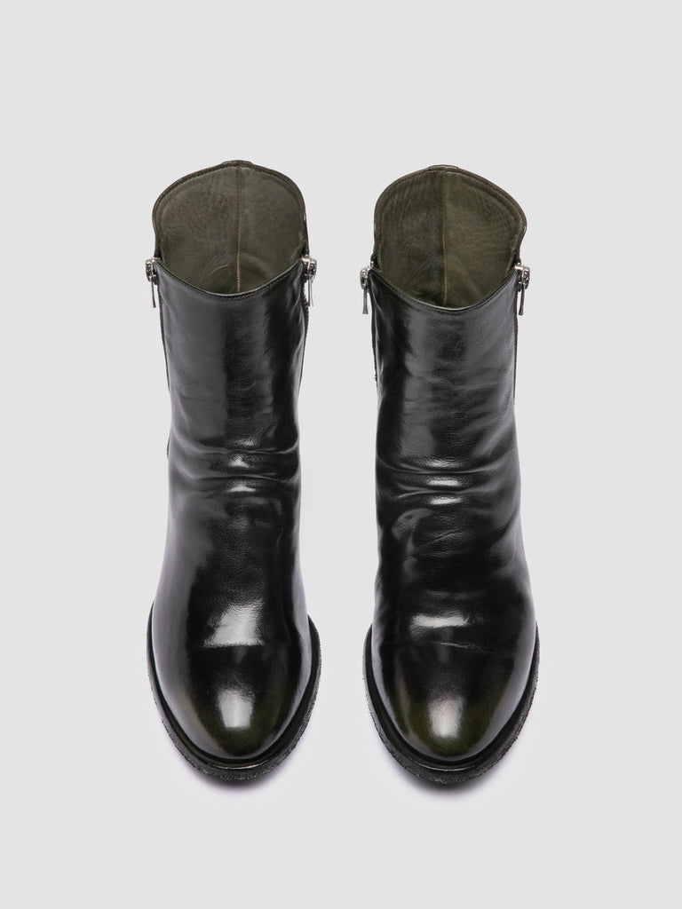 DENNER 103 - Stivaletti in Pelle Verde