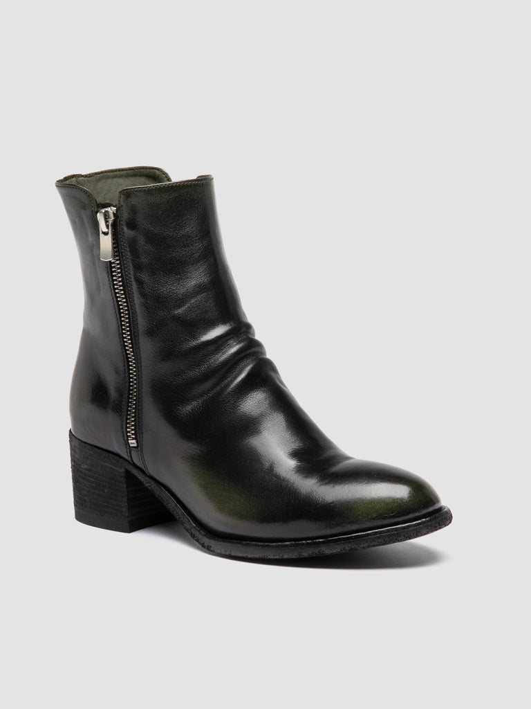 DENNER 103 - Stivaletti in Pelle Verde