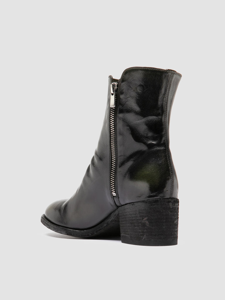 DENNER 103 - Stivaletti in Pelle Verde