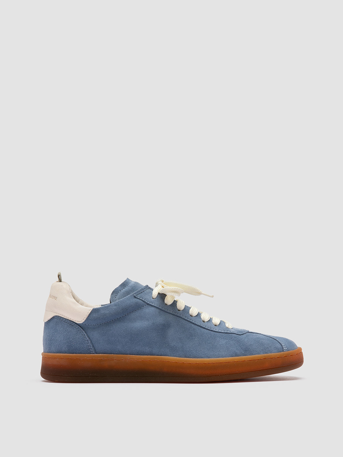 Officine Creative DESTINY 101 Sneakers Basse in Pelle e Camoscio Blu