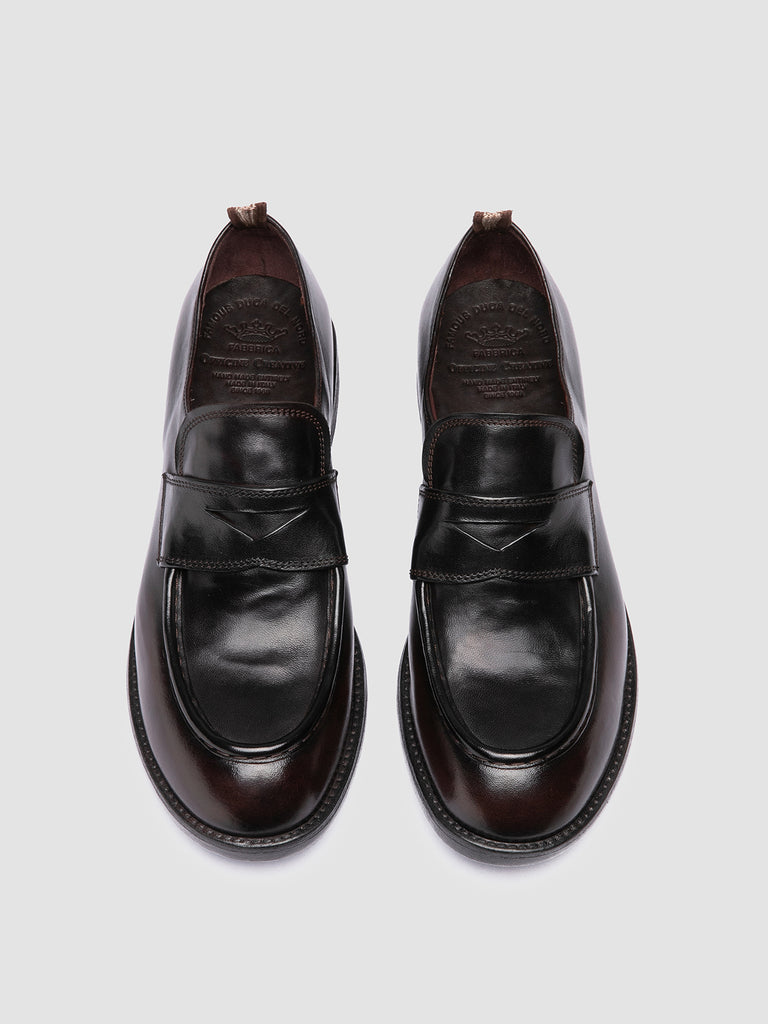 DIARY 001 - Black Leather Penny Loafers