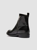 DIARY 008 - Stivali con Zip In Pelle Nera - thumb image 4,side view