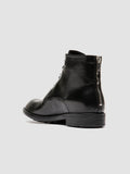 DIARY 010 - Stivali con Zip in Pelle Nera