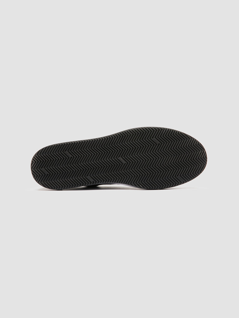 DUB 001 - Sneaker Slip-On in Camoscio e Pelle Blu