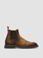 DUDE FLEXI 003 - Stivaletti Chelsea in pelle scamosciata marrone