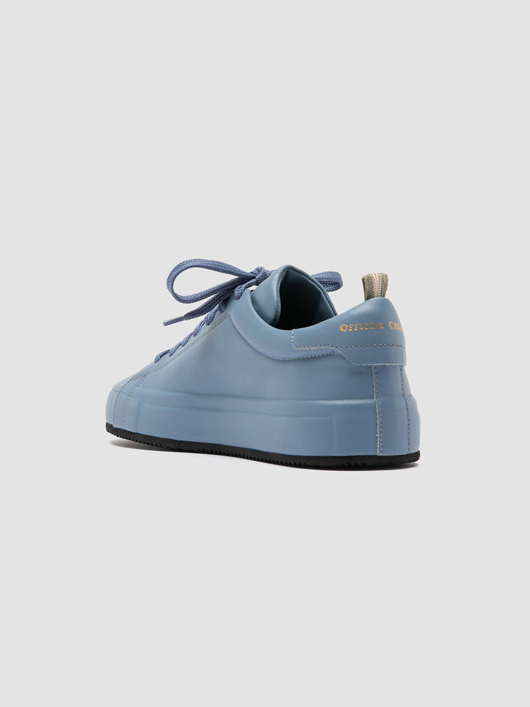 EASY 101 - Blue Leather Low Top Sneakers Women Officine Creative - 4