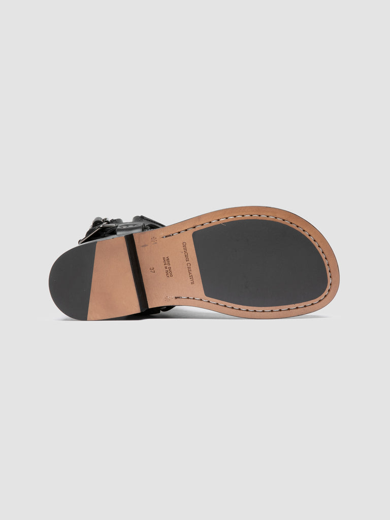 EMERALD 016 - Stivali Pull-On in Pelle Nera