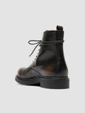 ENGINEER 005 - Green Leather Lace-up Boots Men Officine Creative - 4