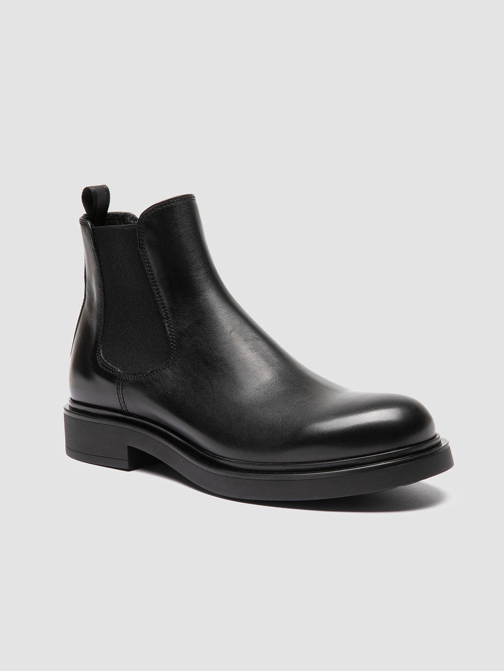 ENGINEER 006 - Black Leather Chelsea Boots Men Officine Creative - 3