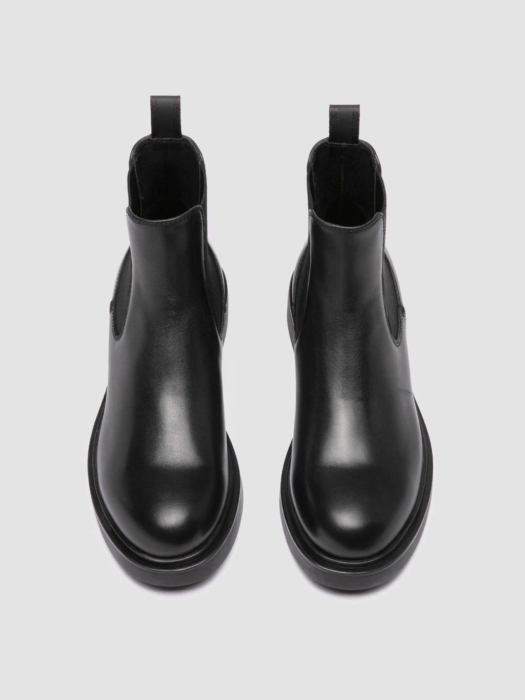 ENGINEER 107 - Black Leather Chelsea Boots Women Officine Creative - 2