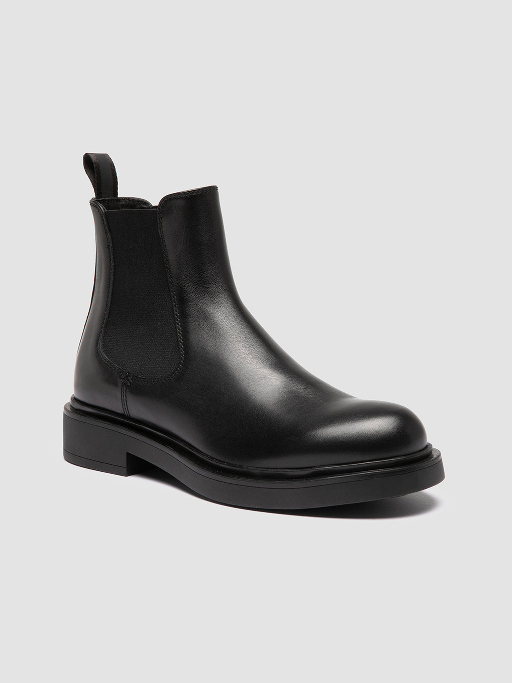 ENGINEER 107 - Black Leather Chelsea Boots Women Officine Creative - 3