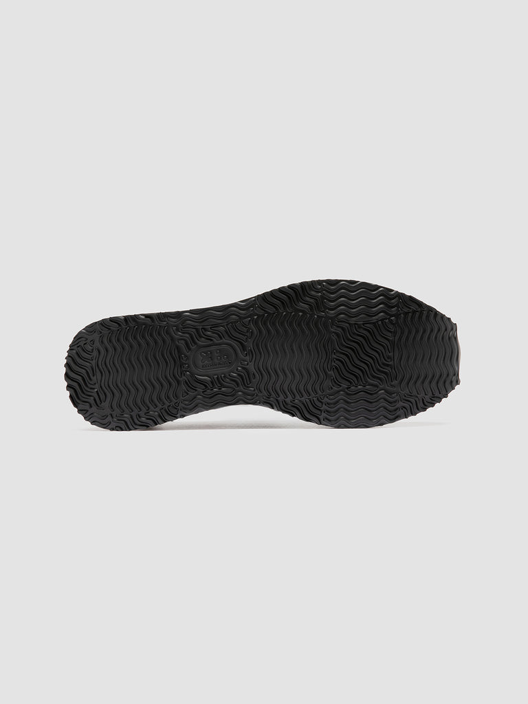 ENTIRE 001 - Sneaker Basse in Pelle Scamosciata Grigia