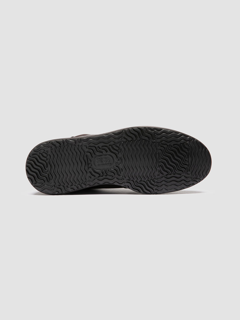 ERASER 001 - Sneaker Basse in Pelle Marrone