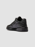 ERASER 001 - Grey Leather Low Top Sneakers - thumb image 4,side view
