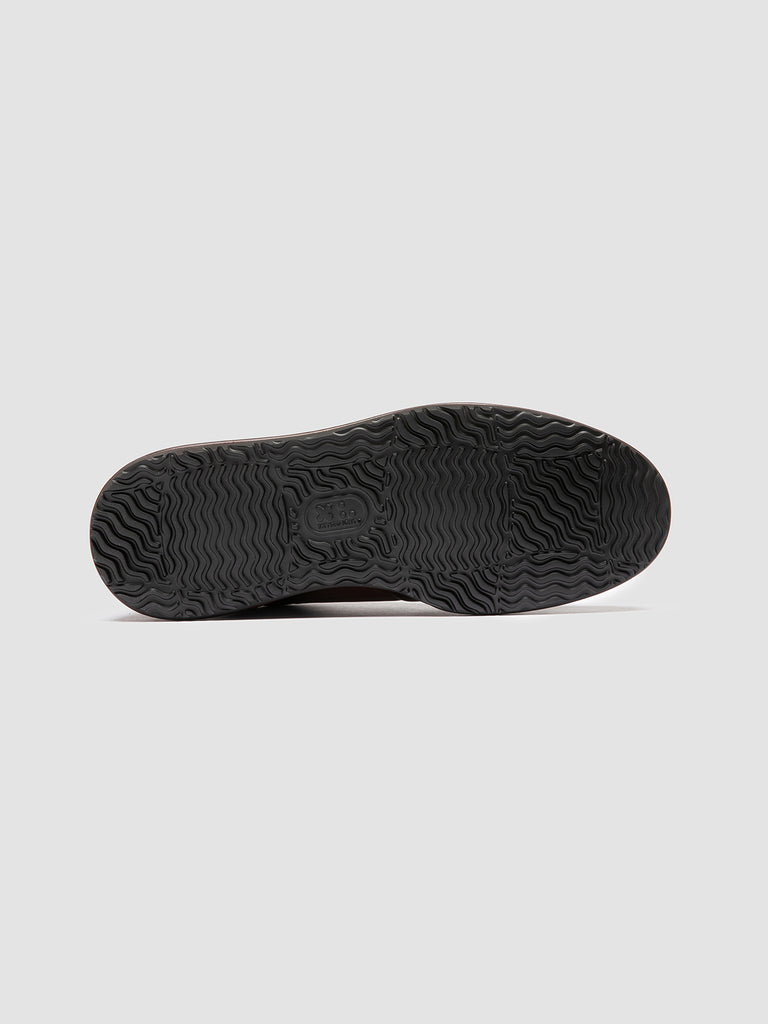 ERASER 001 - Sneaker Basse in Pelle Marrone