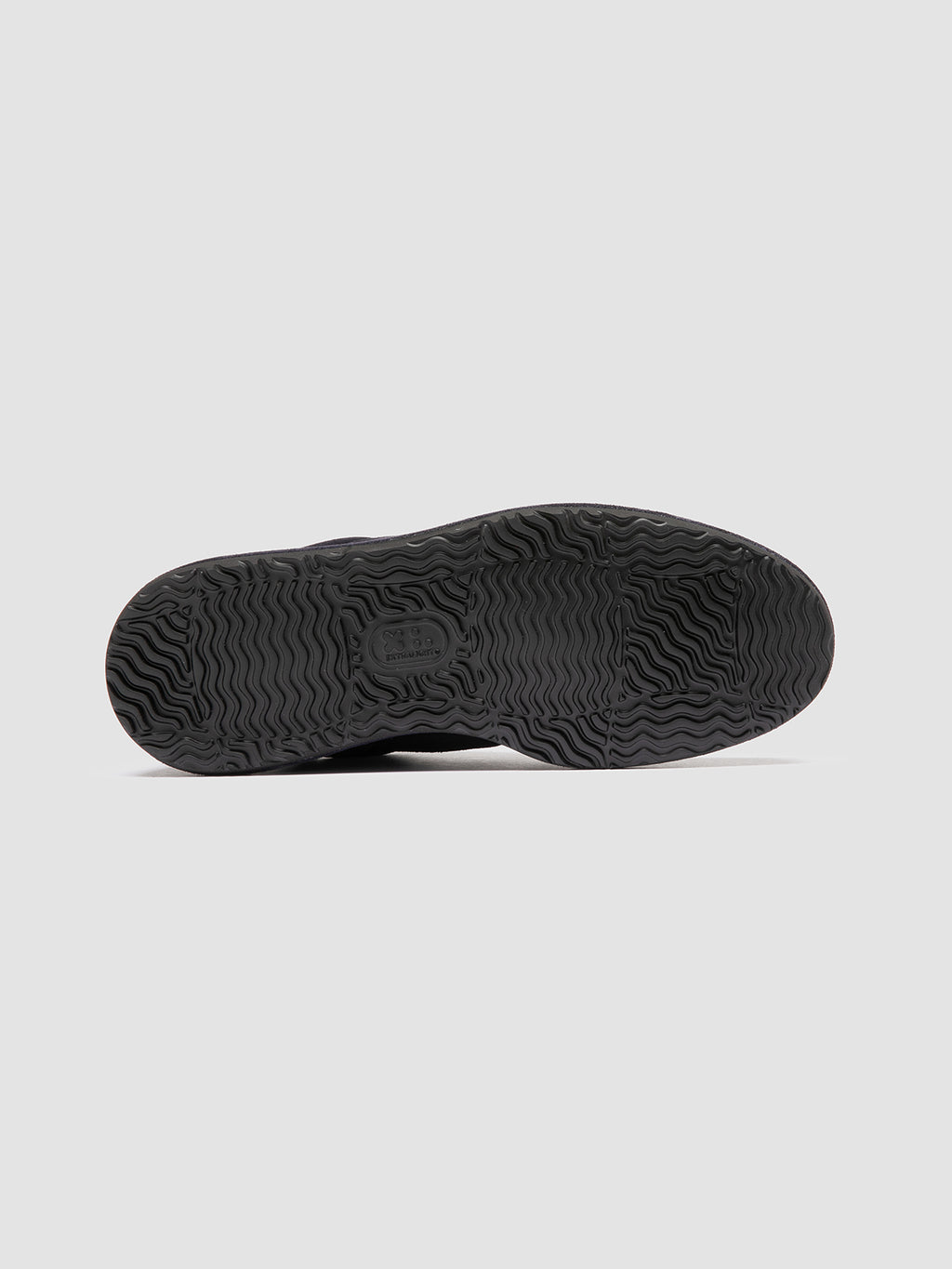 ERASER 001 - Sneaker Basse in Camoscio e Pelle Blu