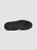 ERASER 001 - Sneaker Basse in Camoscio e Pelle Blu