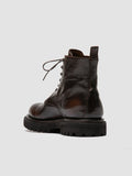 EVENTUAL DD 102 - Brown Leather Lace-up Boots Men Officine Creative - 4